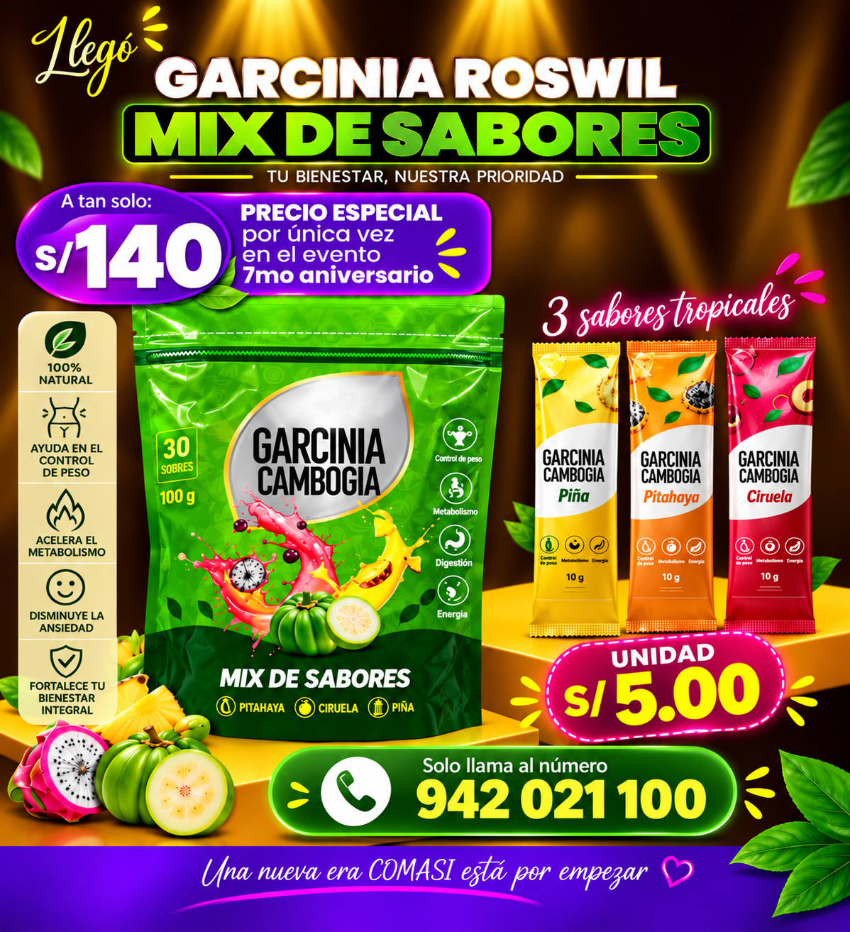 GARCINIA POR UNIDAD
